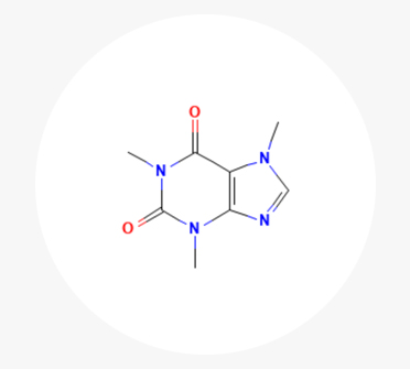 카페인, 아데노신, 카퍼트라이펩타이드-1